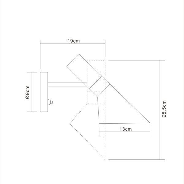 Main image of AJ Wall Lamp BM-3024W - PinYi Coffee Table - wall lamp